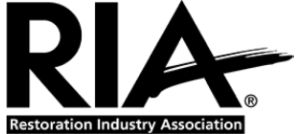 restoration industry association logo for flooded.com locations